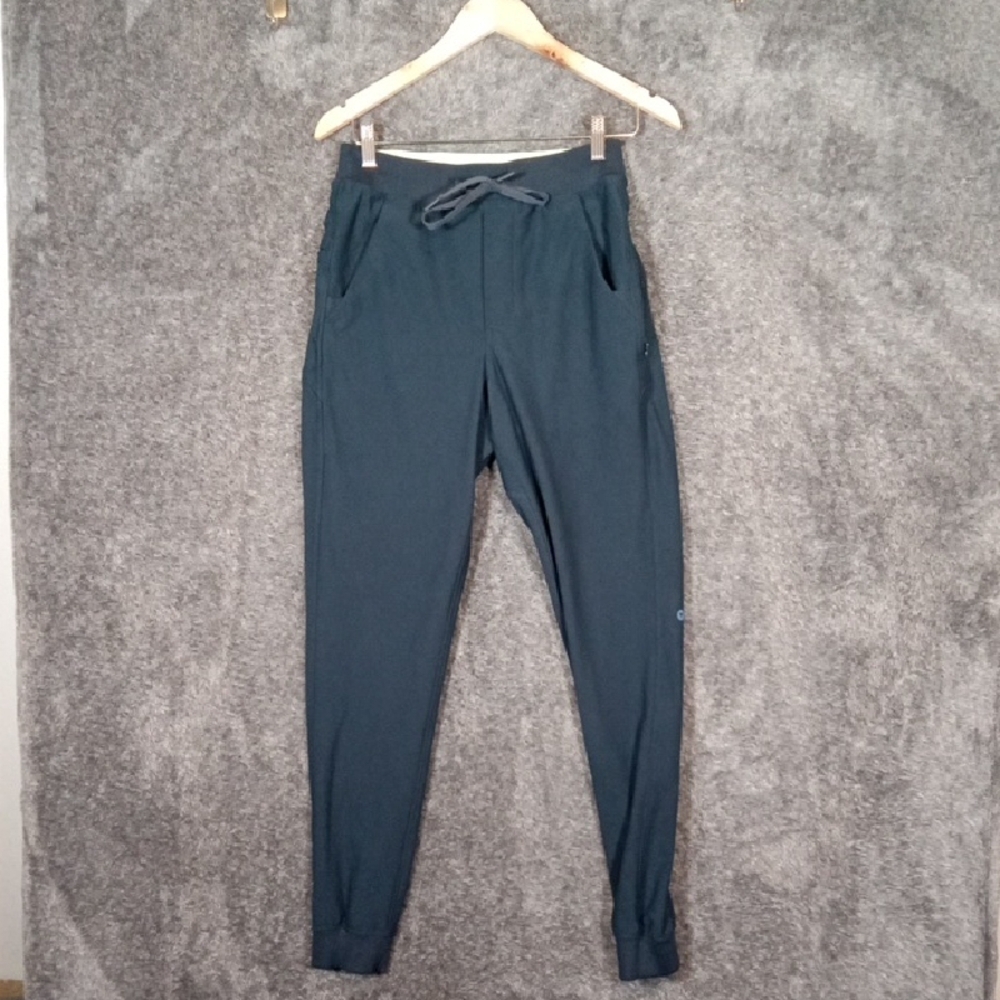 Birddogs Mens Navy Blue Jogger Pant Athletic Performance Travel Size Small